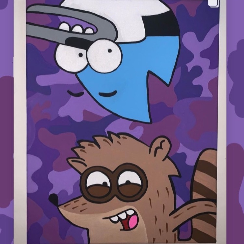 Regular Show Painting